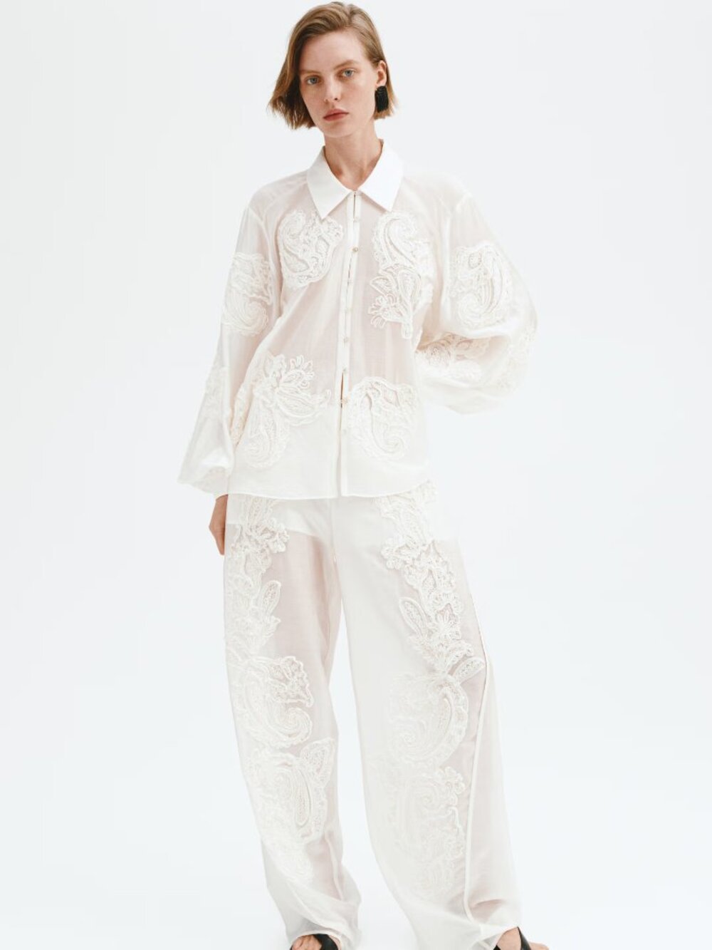 H&M Embroidered Blouse - Picture 5 of 16